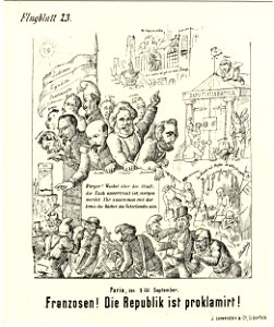 Franzosen! Die Republik ist proklamirt! (BM 1871,1209.4532)