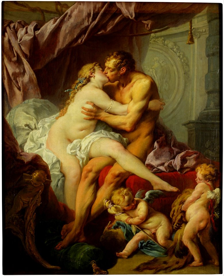 François Boucher - Hercules and Omphale - Google Art Project