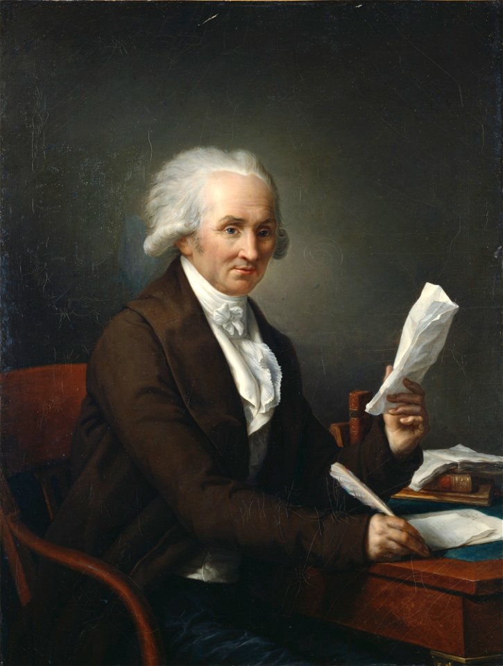 François André Vincent - Gentleman in his Study - F1984.37 - Detroit Institute of Arts