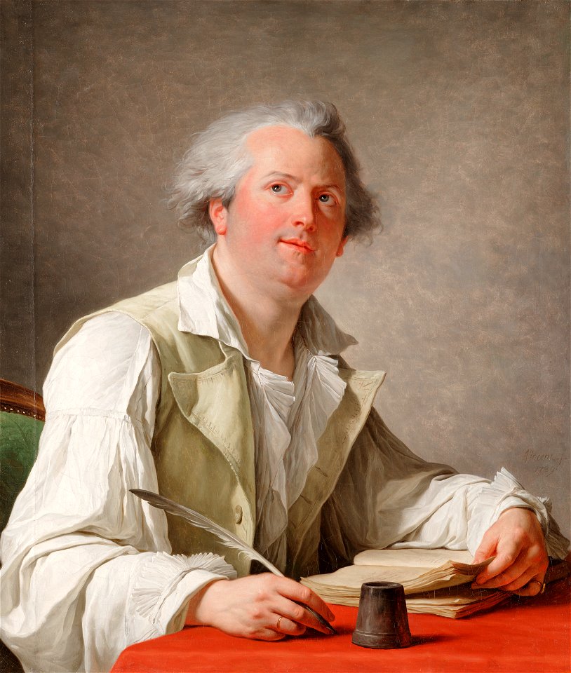 François André Vincent - Portrait of Pierre-Jean-Baptiste Choudard (called Desforges) - 32.2019.2 - Dallas Museum of Art