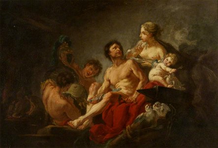 François Boucher (1703-1770) (after) - Venus in Vulcan's Forge (reduced copy of an original painting from 1747) - 446776 - National Trust