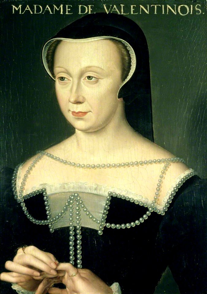François Clouet (c.1515-1572) (school of) - Diane de Poitiers (1499–1566), Duchess of Valentinois - VIS.43 - Sheffield Galleries and Museums Trust
