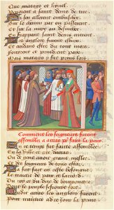 Français 5054, fol. 86, Conférences d'Arras (1435)