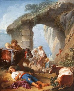 François Boucher (1703-1770) - 'La vie champêtre' - 436213 - National Trust