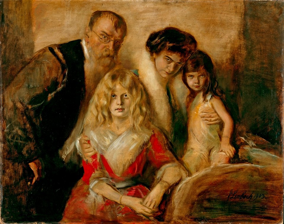 FranzvonLenbach Familienportraet 1903 (c) Lenbachhaus