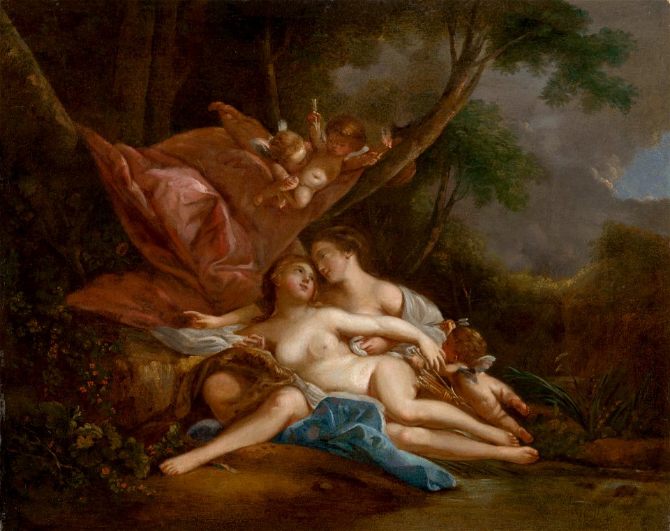 François Boucher – autor predlohy - Diana a Callisto - O 3122 - Slovak National Gallery