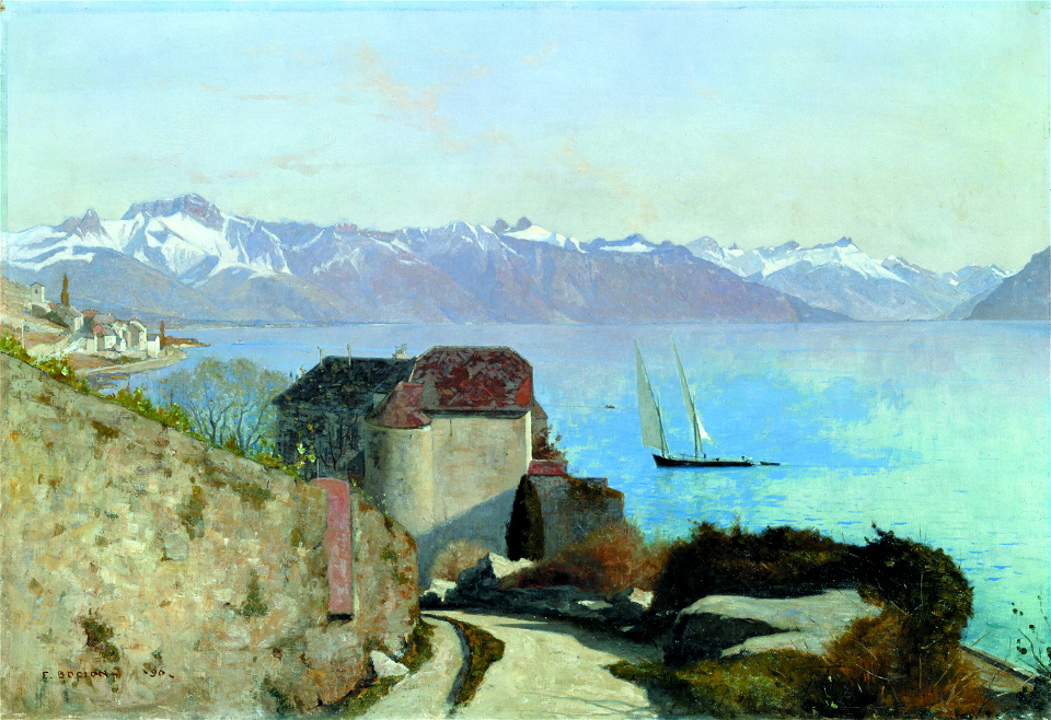 François Bocion, Château de Glérolles, 1890