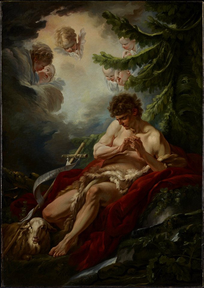 François Boucher - Saint John the Baptist - 75.8 - Minneapolis Institute of Arts