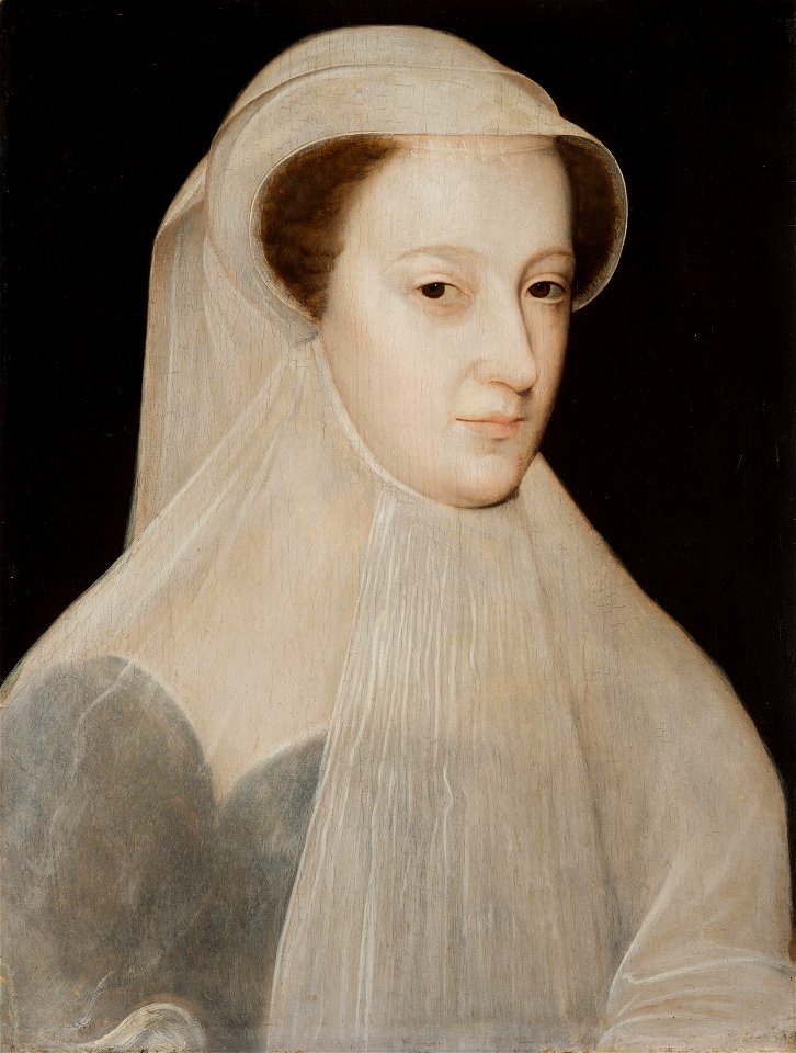 François Clouet (c. 1520-1572) - Mary, Queen of Scots (1542-87) - RCIN 403429 - Royal Collection