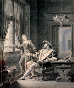 François 1er et Marguerite de Navarre-Auguste Boucher-Desnoyers-MBA Lyon 2014