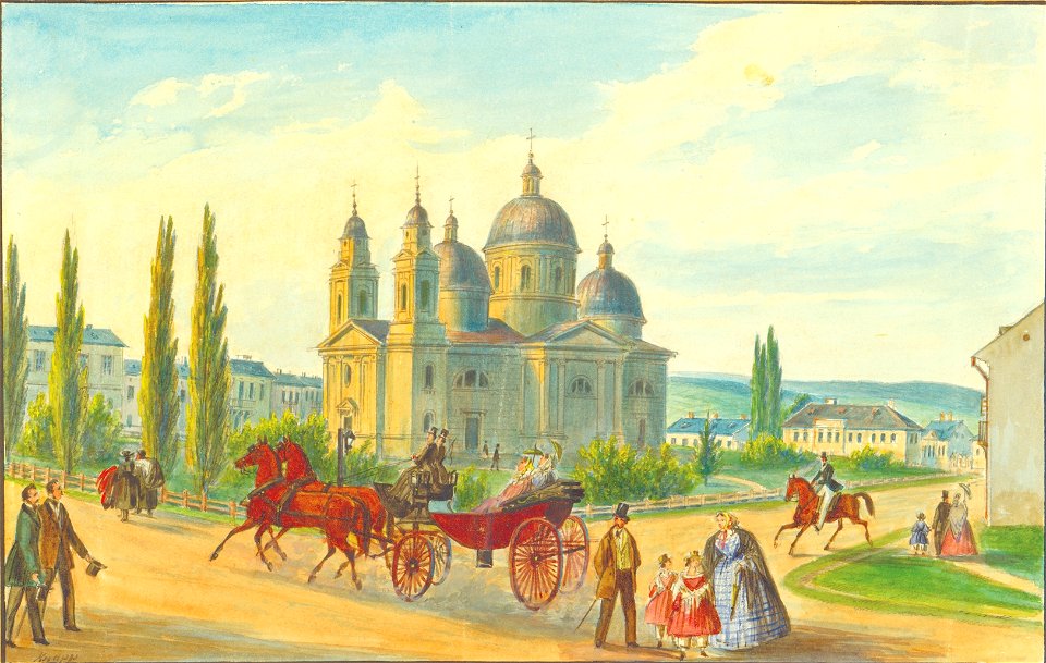 Franz Xavier Knapp - Griechisch orientalische Kathedrale in Czernowitz