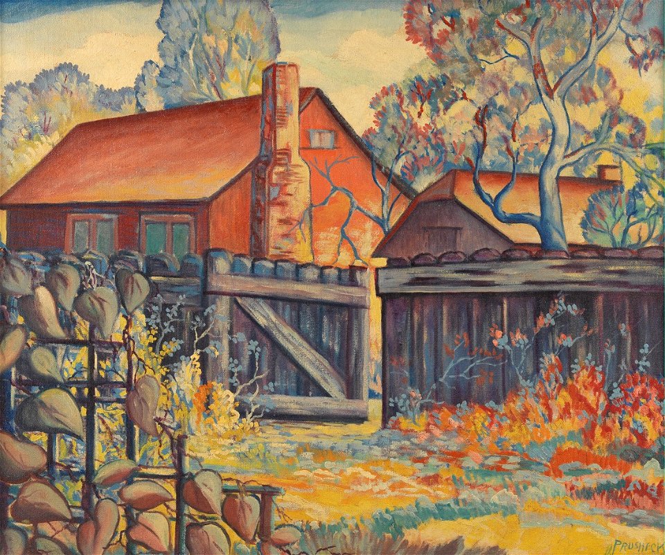 Gregor Perušek - Garden gate