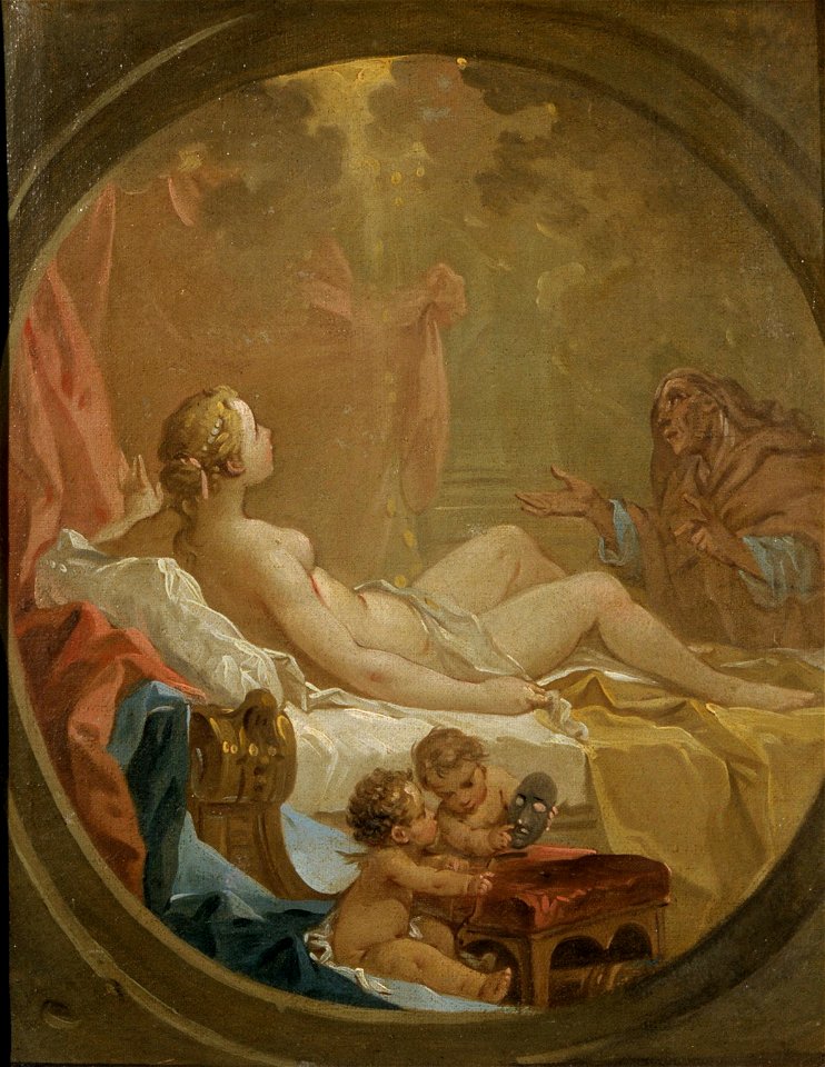 François Boucher - Danaë - A I 548 - Finnish National Gallery