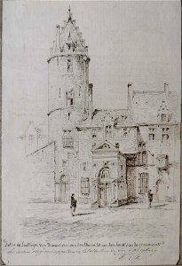 François Bossuet naar Derons, Het Sint-Katelijnedok (Zwarte Toren) (SAB)