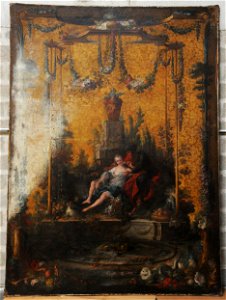 François BOUCHER, Maurice JACQUES - CARTON DE TAPISSERIE. VERTUMNE ET POMONE, GOB-20-001
