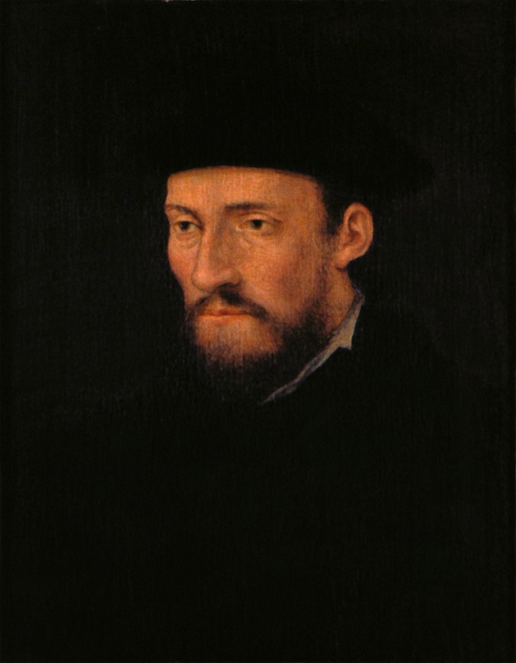François Clouet (atribuição) - Retrato de homem