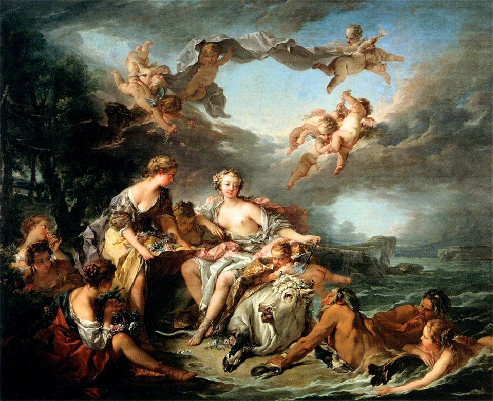 François Boucher - The Rape of Europa - WGA2898