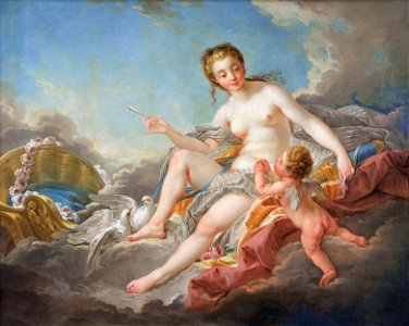 François Boucher - Cupid disarmed (painting)