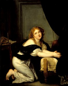 Greuze, Jean-Baptiste - La Prière du matin - J 38 - Musée Cognacq-Jay