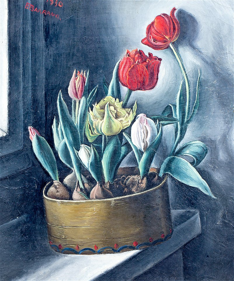 François Barraud Tulipes 1930
