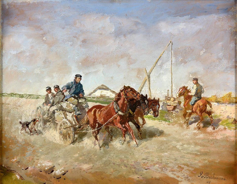 Gregor von Bochmann Estnisches Landleben 1908