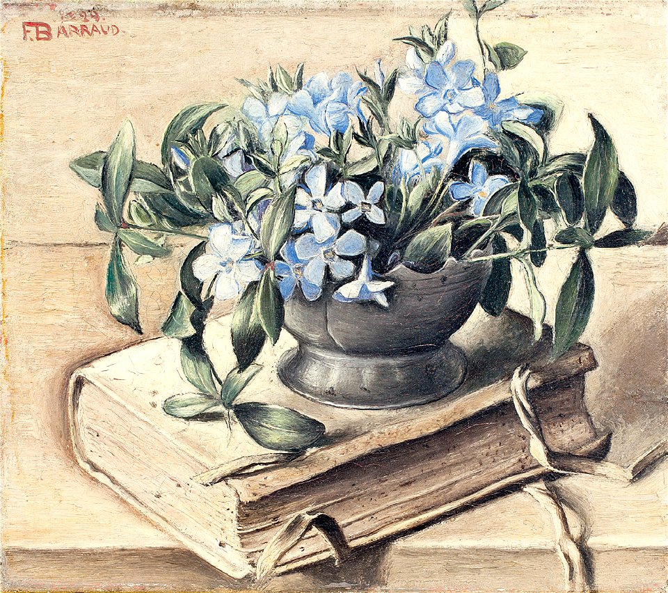 François Barraud Les pervenches