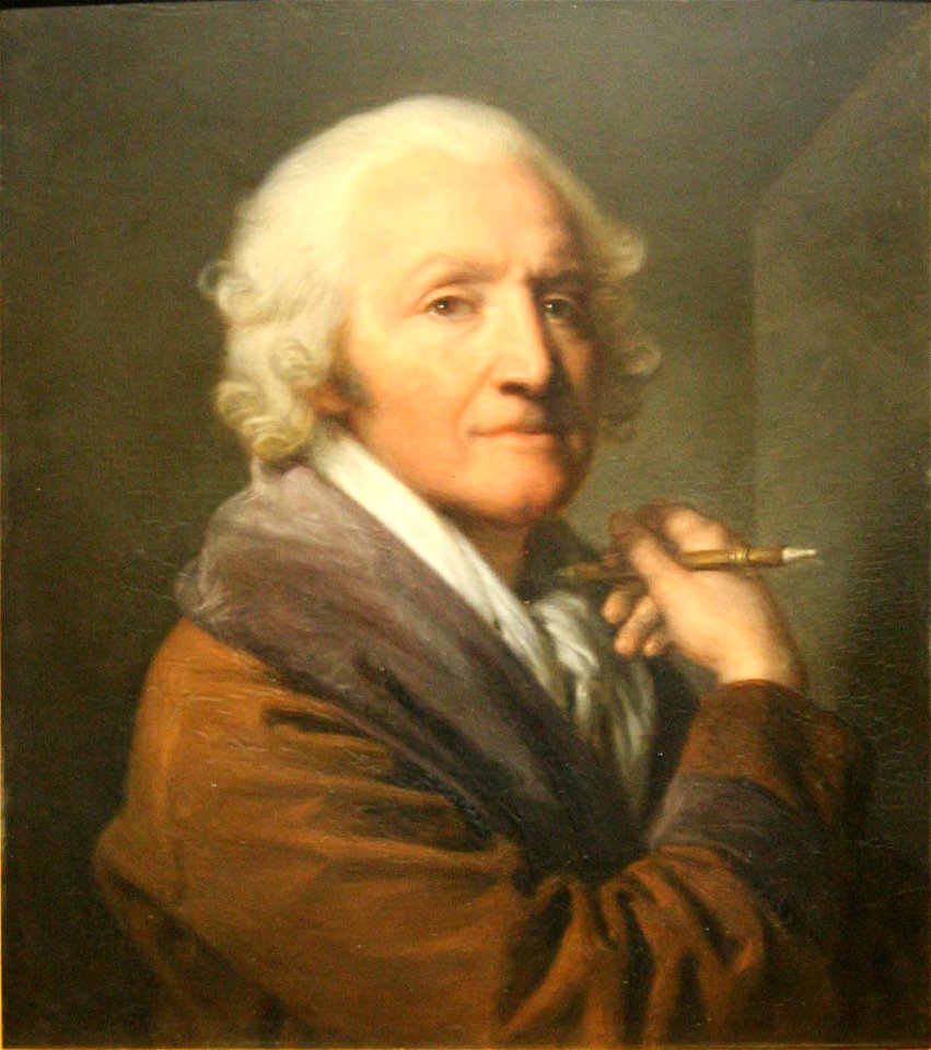 Greuze - Autoportrait âgé