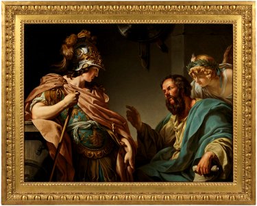 François André Vincent - Alcibiades being taught by Socrates - NM 7517 - Nationalmuseum