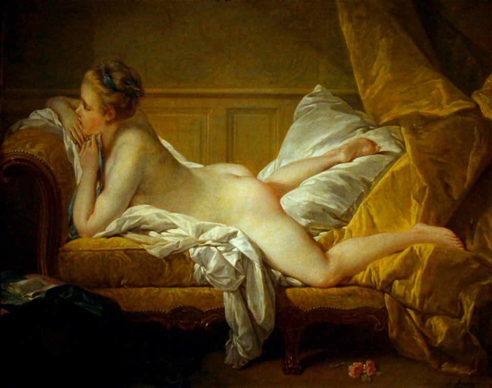 François Boucher, Ruhendes Mädchen (1751, Wallraf-Richartz Museum) - 02