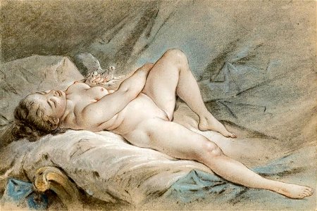 François Boucher, Vénus jouant avec deux colombes