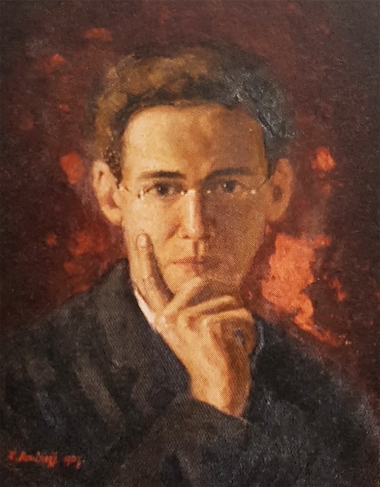 Gregori Aminoff självporträtt 1907