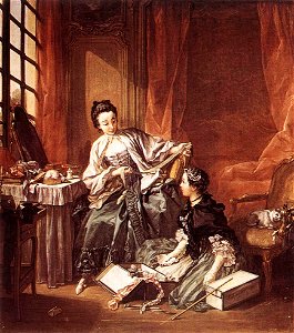 François Boucher - The Milliner (The Morning) - WGA02892