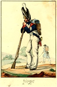 Grenadier. G.de R(oya)le (BM 1855,0414.60)