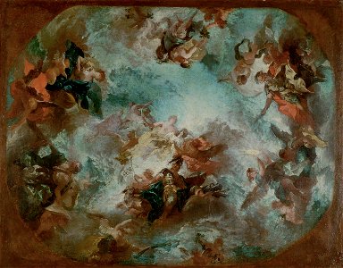 Gregorio Guglielmi - Verherrlichung des Hauses Österreich - GG 9684 - Kunsthistorisches Museum