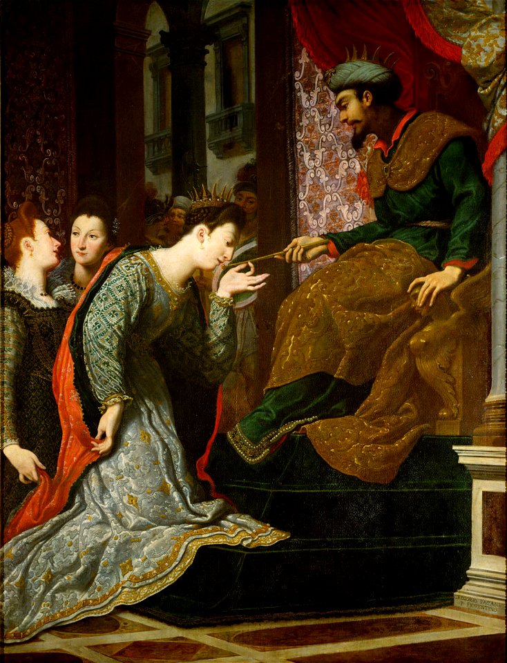 Gregorio Pagani - Esther vor Ahasver - GG 3841 - Kunsthistorisches Museum