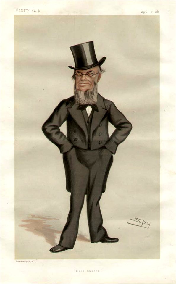 George Burrow Gregory Vanity Fair 17 April 1880