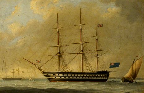 Charles Gregory (1810-1896) - HMS 'Rodney' - BHC3585 - Royal Museums Greenwich