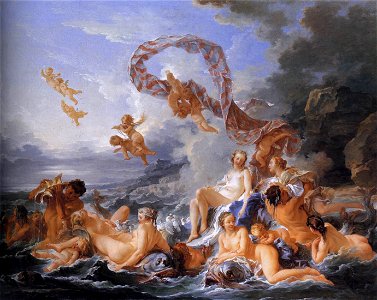 François Boucher, Venus triumf (1740) - 02