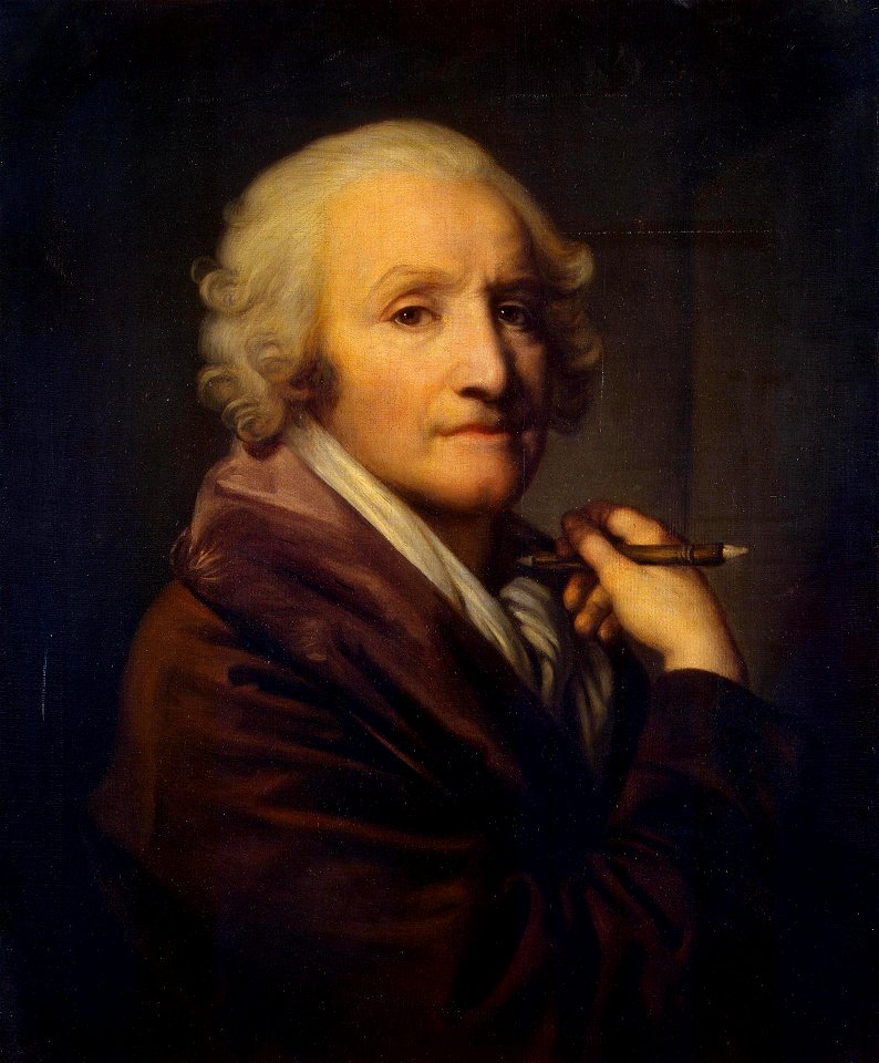 Jean-Baptiste Greuze - Self-Portrait - WGA10671