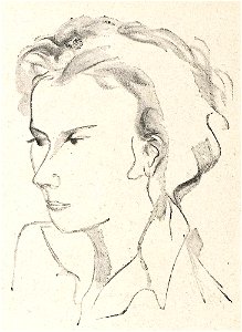 Greta Garbo by Rudolf Großmann, 1929 