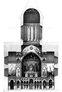 Grigory Gagarin, Sioni Cathedral Tbilisi draft 1849 (1)