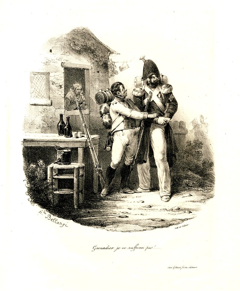 Grenadier, je ne souffirai pas!... (BM 1869,0410.2035)
