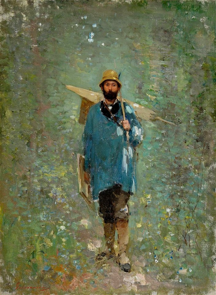 Nicolae Grigorescu - Andreescu la Barbizon 2