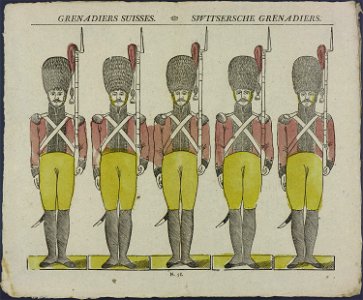 Grenadiers Suisse-Catchpenny print-Borms 0146