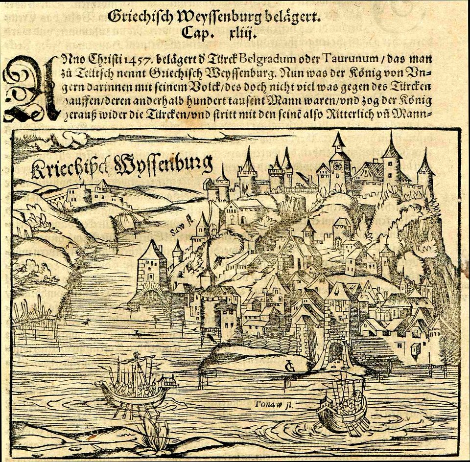 GRIECHISCH WEISSENBURG BELAGERT