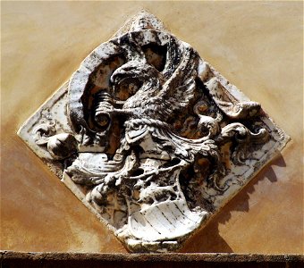 GRIFEO stemma del Laurana Castello Partanna