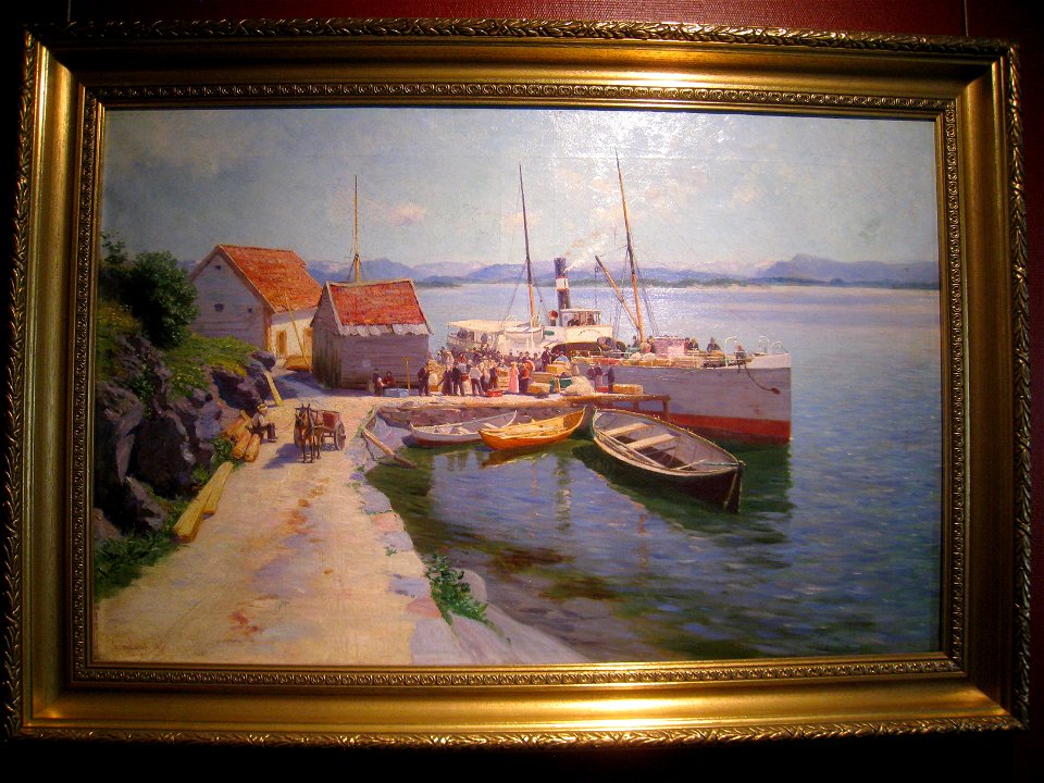 Johannes Grimelund - Lokalbåten Ved Kai - IMG 9298