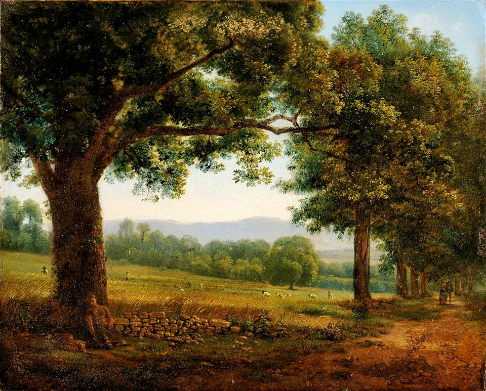 Grobon Jean-Michel Vue aux environs de Lyon