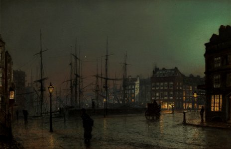 Greenock by John Atkinson Grimshaw, 1882