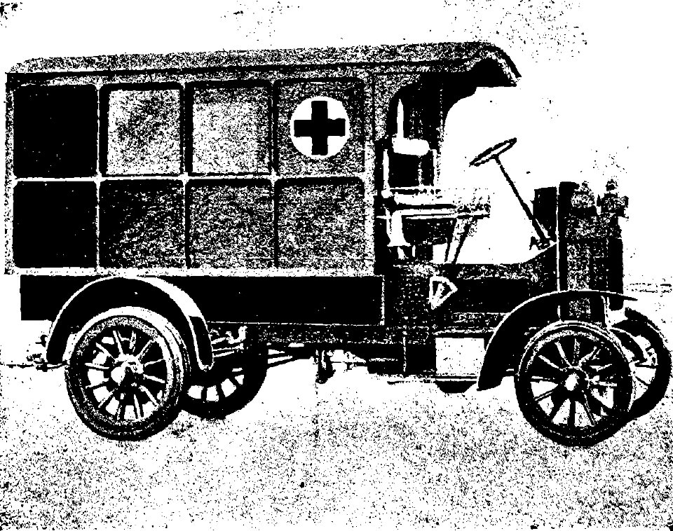 Grierson 150 Ambulancia Wolseley